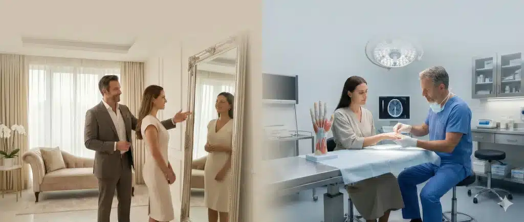 Difference Between Cosmetic and Plastic Surgeon